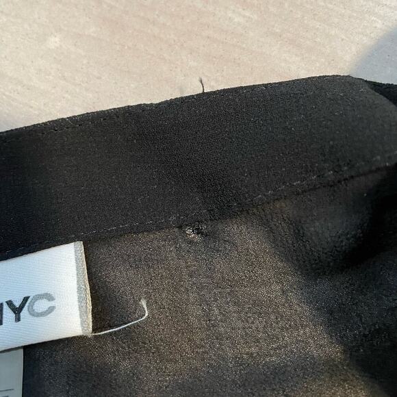 DKNYC Black Formal Long Sleeve Sheer Sequin Party Dress- Size Medium - Picture 8 of 13